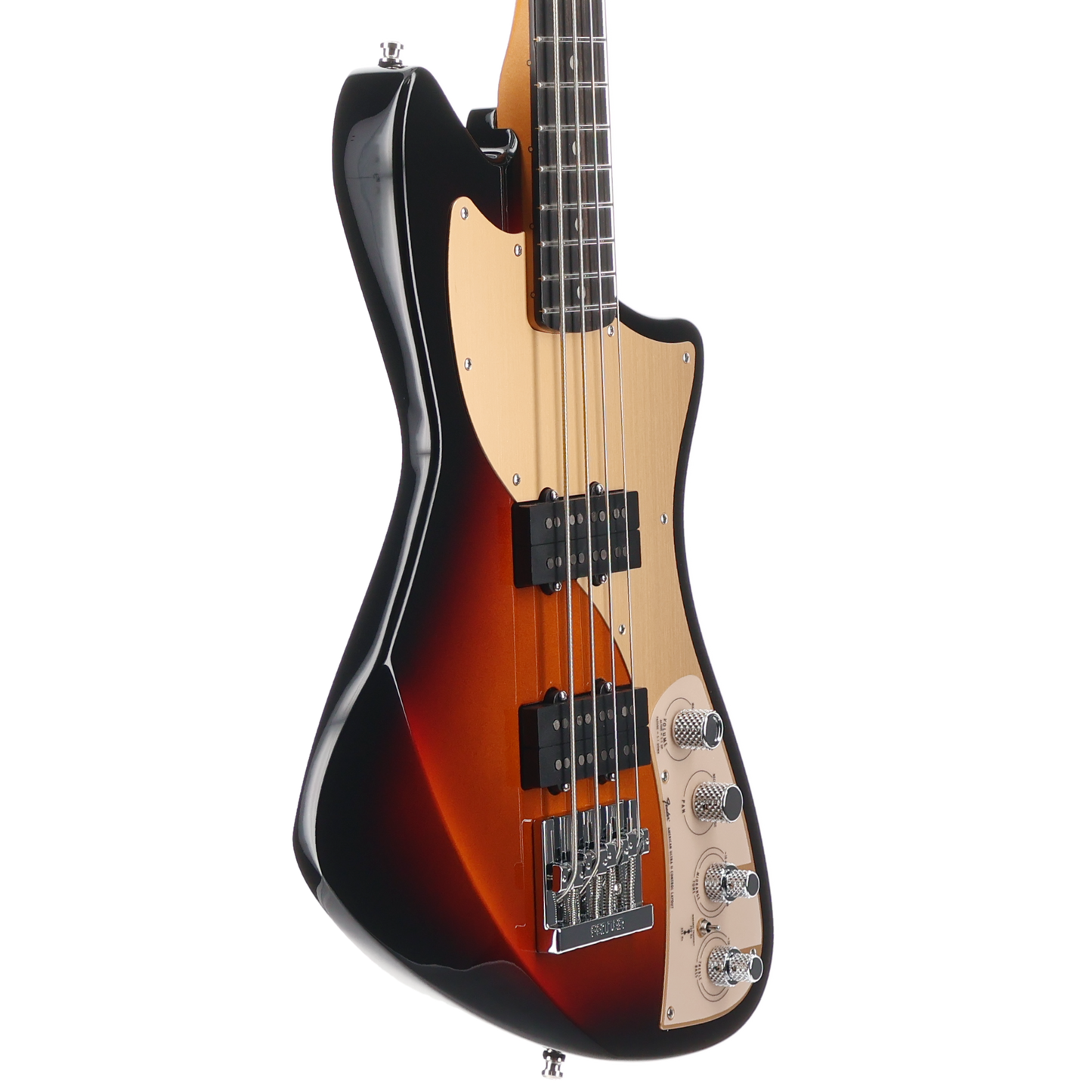 Fender American Ultra II Meteora Bass, Ebony Fingerboard, Ultraburst (RC4) (07747)