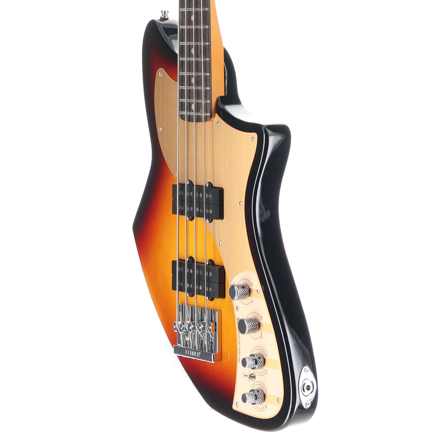 Fender American Ultra II Meteora Bass, Ebony Fingerboard, Ultraburst (Z2) (07758)
