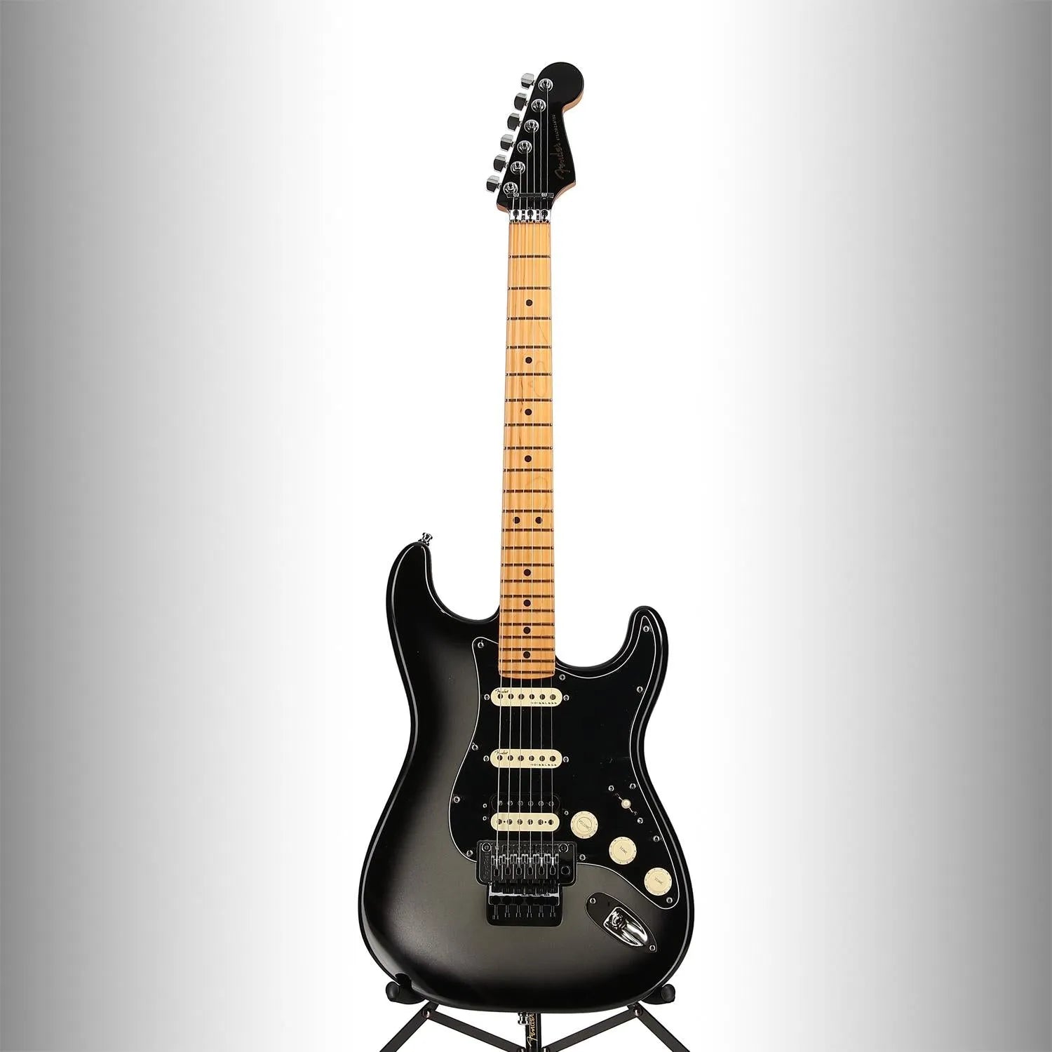Ultra Luxe Stratocaster Floyd Rose HSS, Maple Fingerboard, Silverburst (RC1) (10178)
