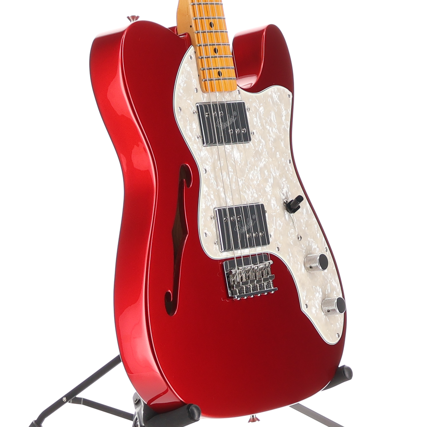 Fender American Vintage II 1972 Telecaster Thinline Candy Apple Red (P2) (17384)