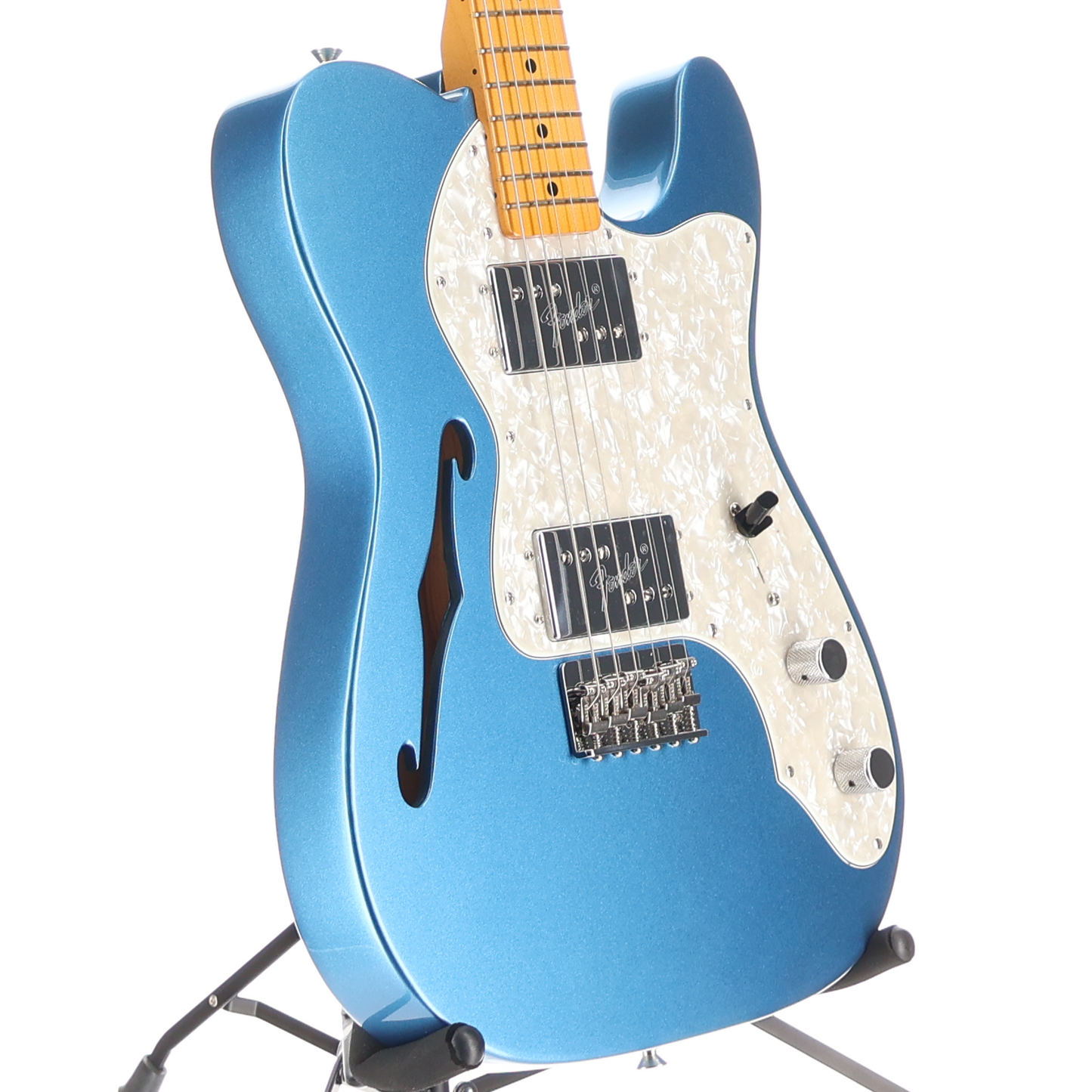 Fender American Vintage II 1972 Telecaster Thinline, Maple Fingerboard, Lake Placid Blue (BB4) (17662)