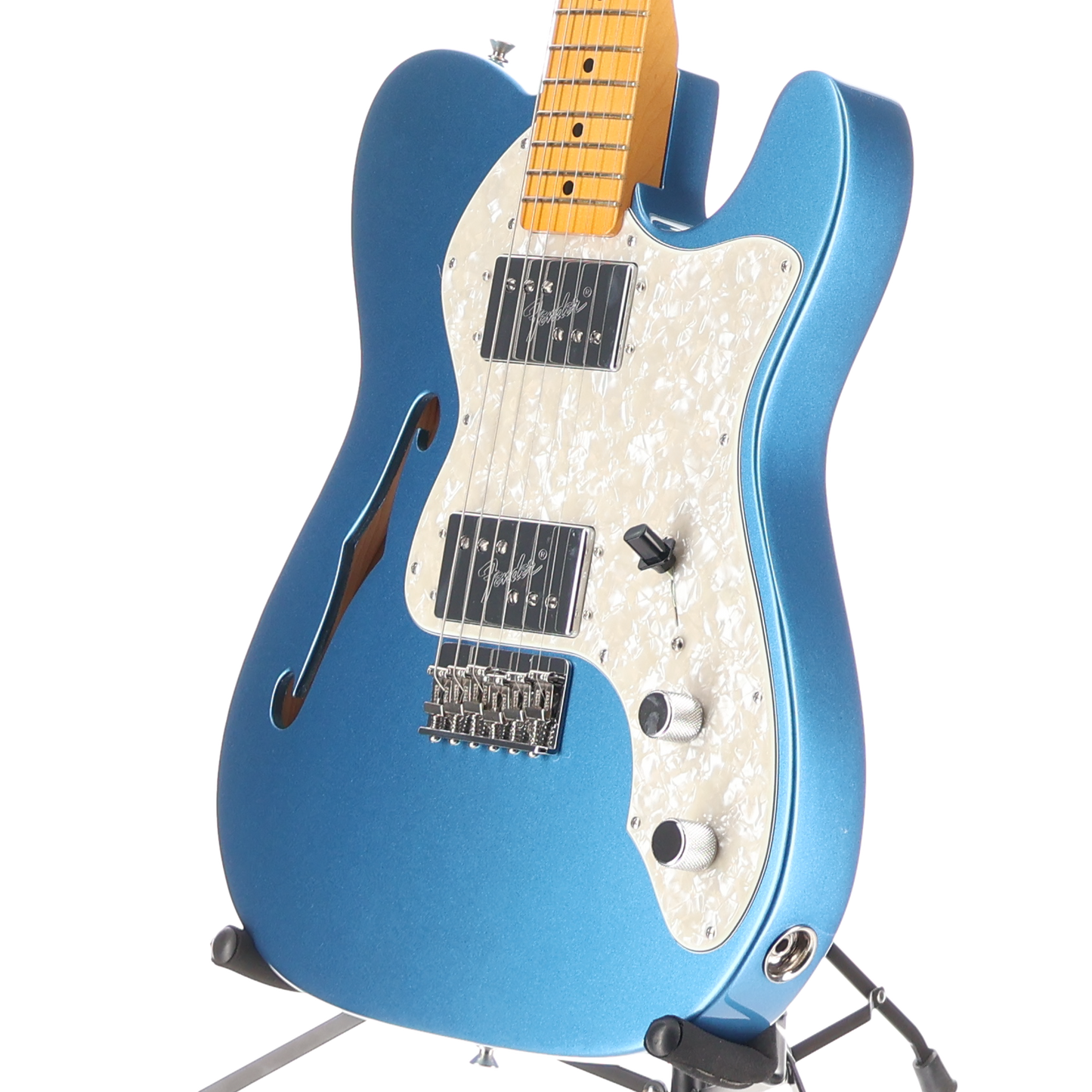Fender American Vintage II 1972 Telecaster Thinline, Maple Fingerboard, Lake Placid Blue (BB4) (17662)