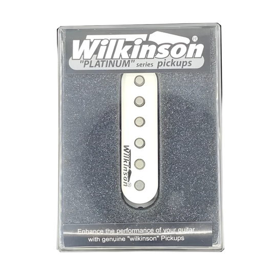 Vintage Wilkinson Platinum Middle Single-Coil - White