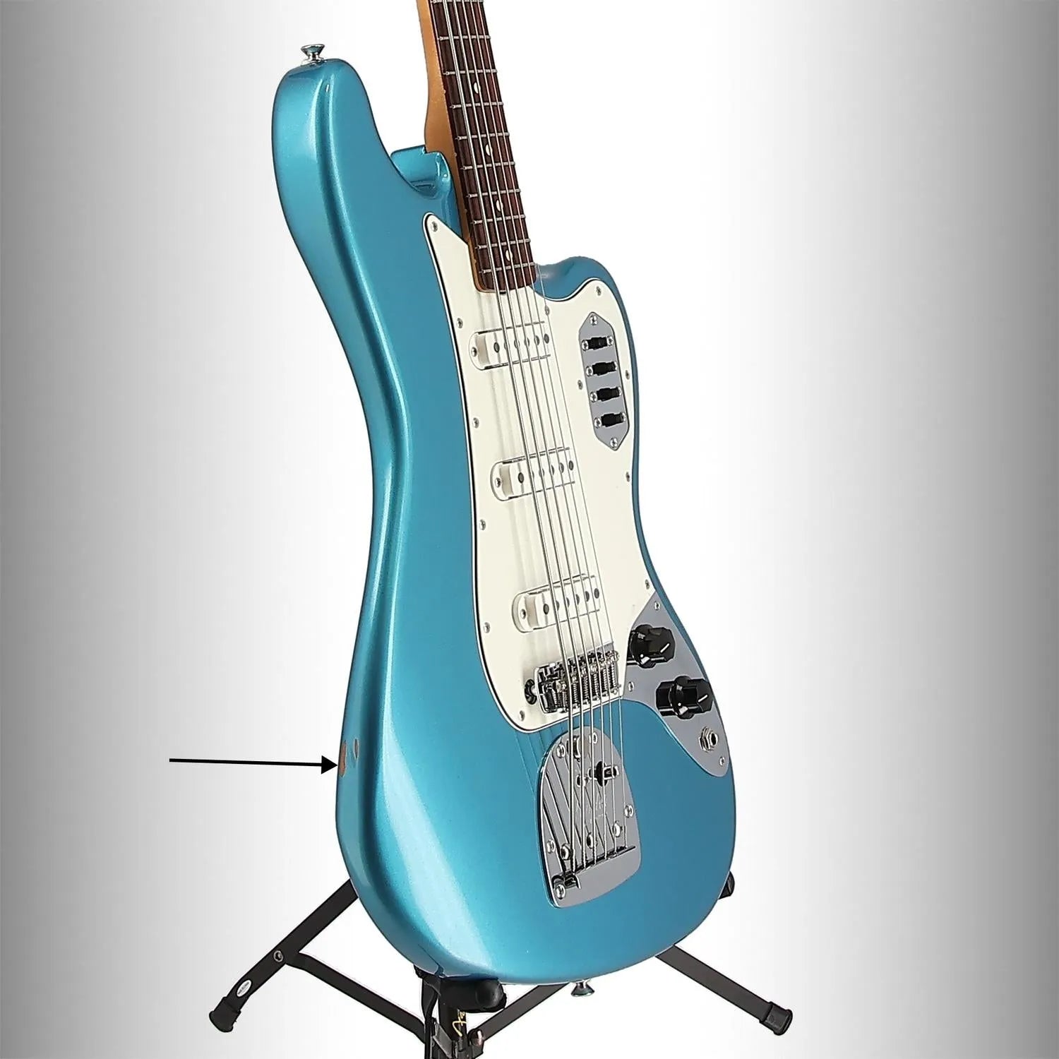 Vintera II '60s Bass VI, Rosewood Fingerboard, Lake Placid Blue (O11) (47162)