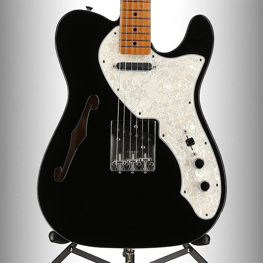 Vintera II '60s Telecaster Thinline, Maple Fingerboard, Black (AA5) (36662)