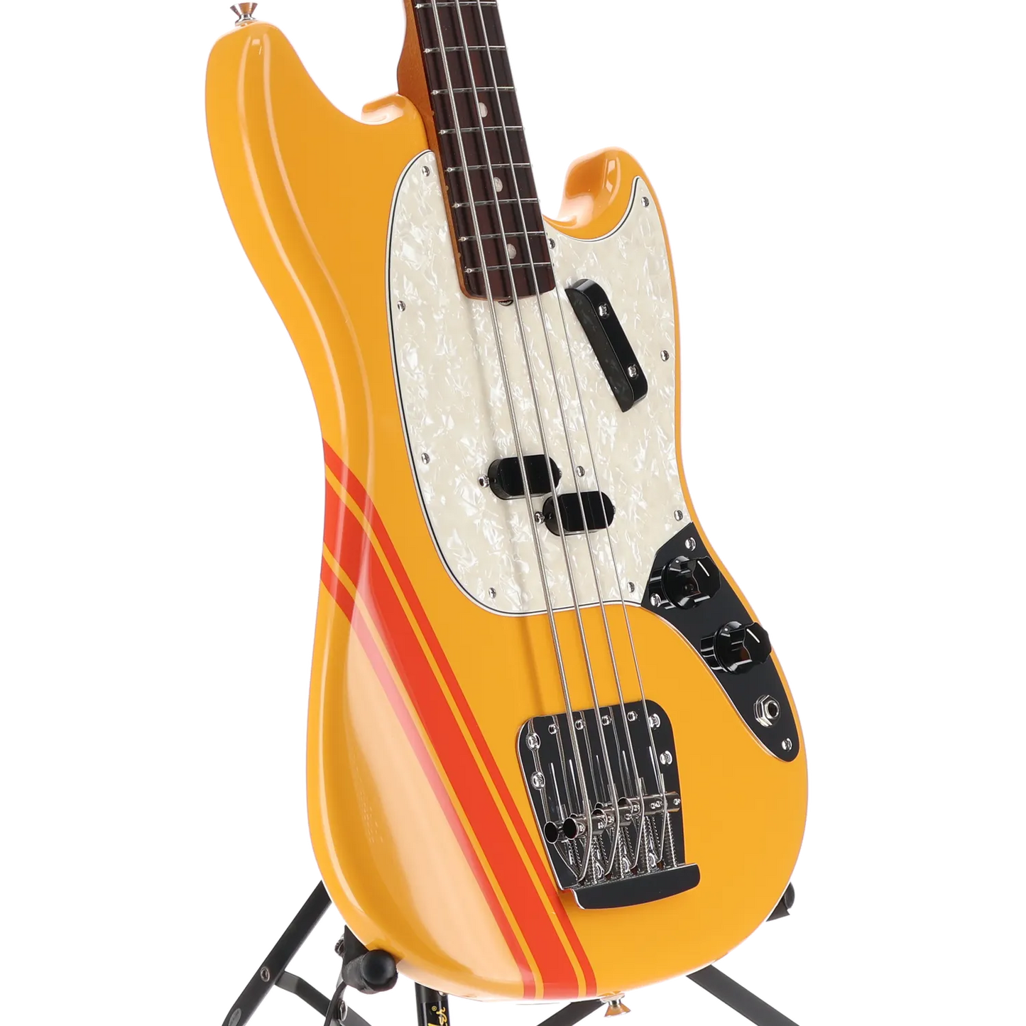 Vintera II '70s Competition Mustang Bass, Rosewood Fingerboard, Competition Orange (S10) (04690)