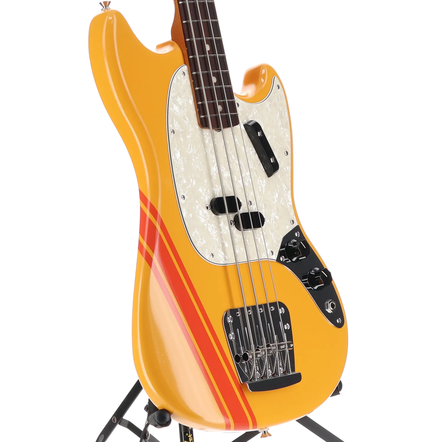 Vintera II '70s Competition Mustang Bass, Rosewood Fingerboard, Competition Orange (S10) (04690)