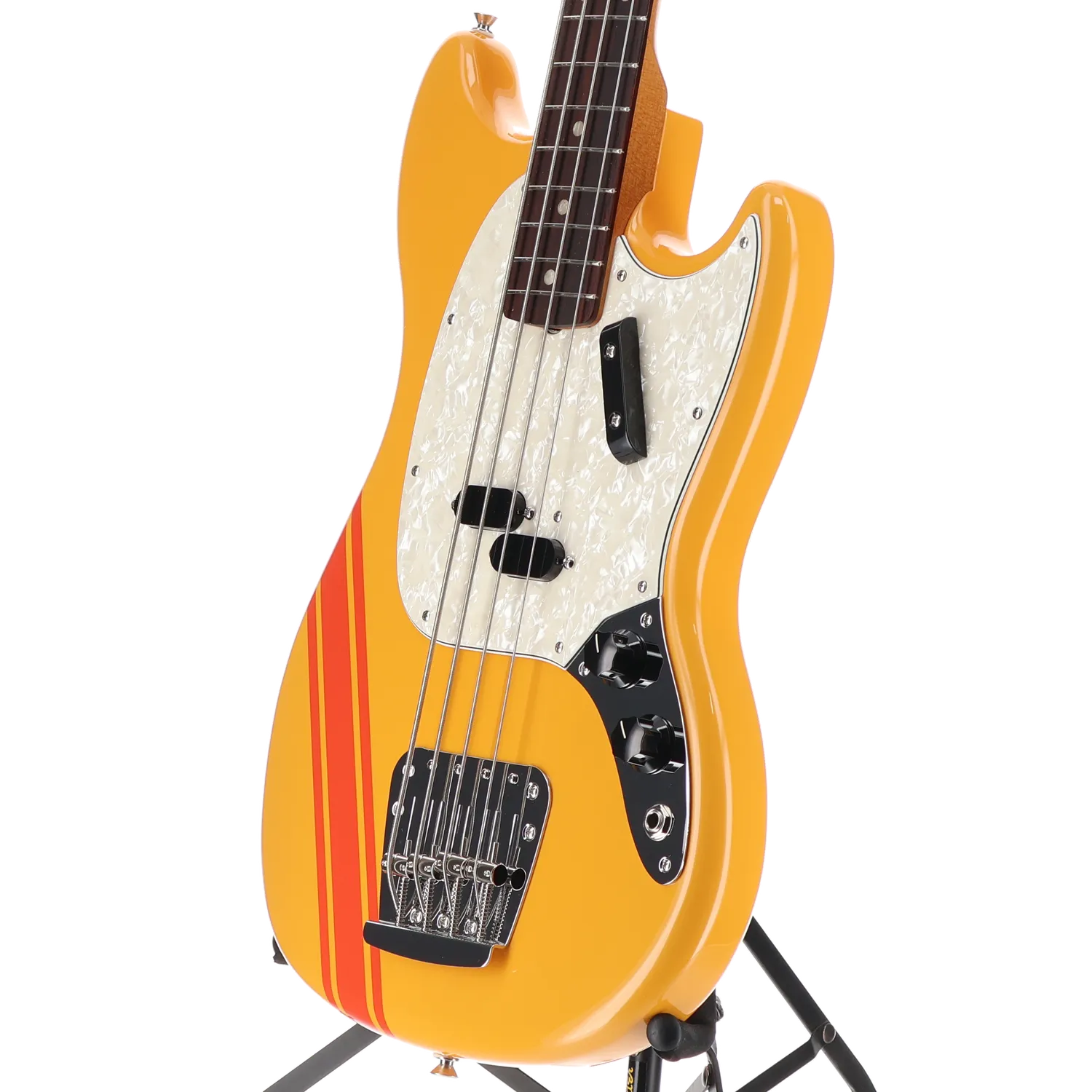 Vintera II '70s Competition Mustang Bass, Rosewood Fingerboard, Competition Orange (S10) (04690)