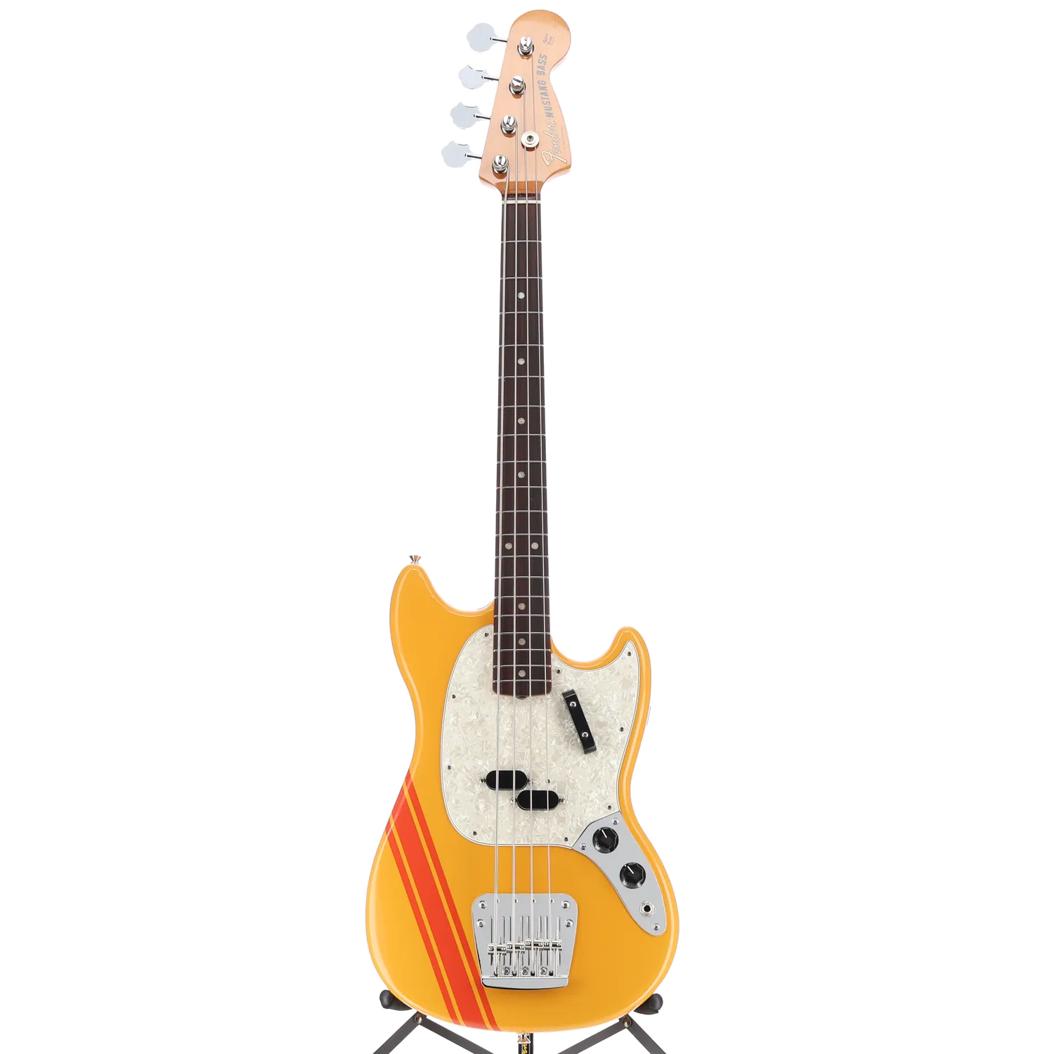 Vintera II '70s Competition Mustang Bass, Rosewood Fingerboard, Competition Orange (S10) (04690)