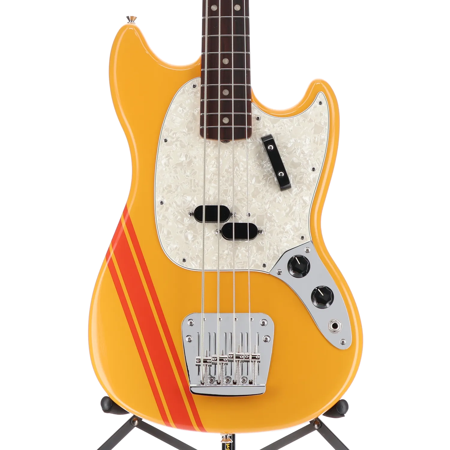 Vintera II '70s Competition Mustang Bass, Rosewood Fingerboard, Competition Orange (S10) (04690)
