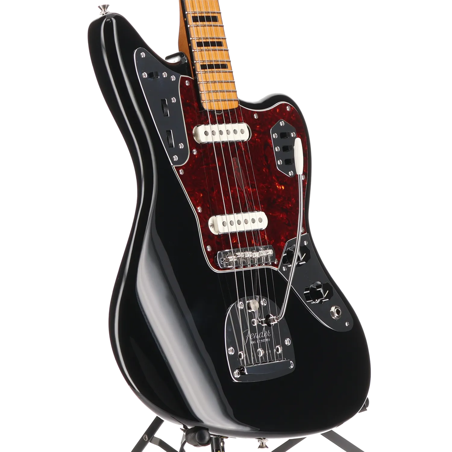 Vintera II '70s Jaguar, Maple Fingerboard, Black (U6) (18996)
