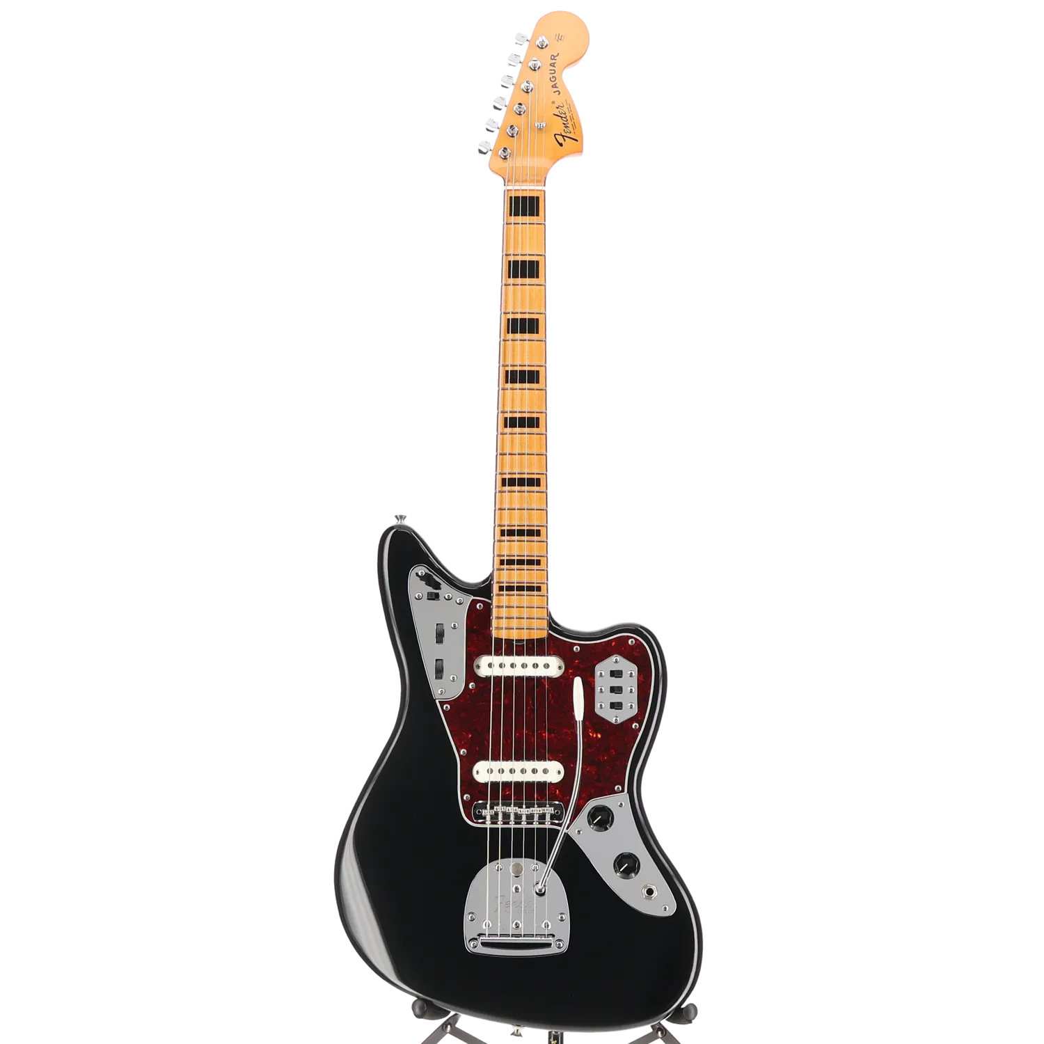 Vintera II '70s Jaguar, Maple Fingerboard, Black (U6) (18996)
