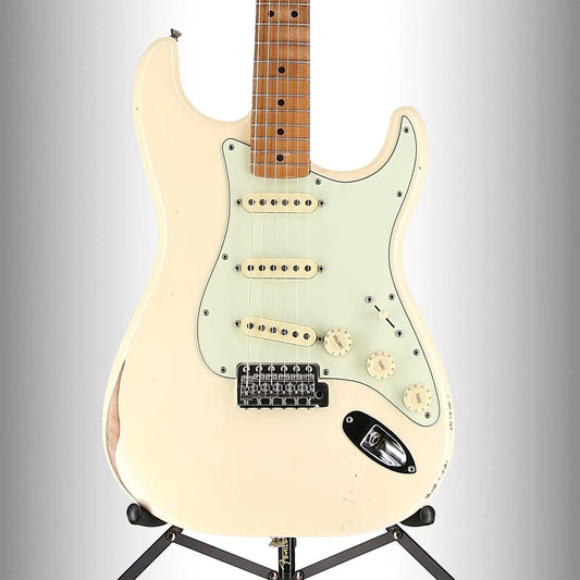 Vintera Road Worn '70s Stratocaster, Maple Fingerboard, Olympic White (L8) (55887)