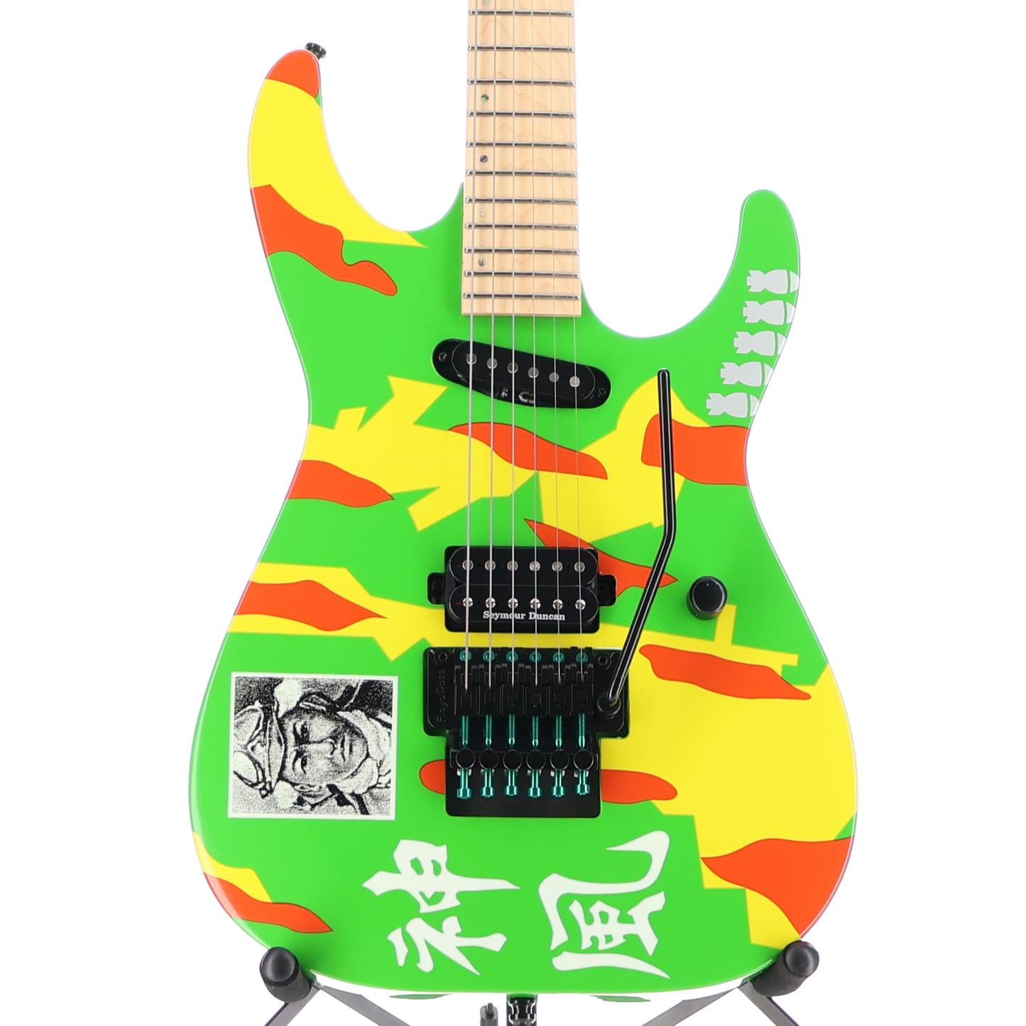 ESP GL-KAMI4 Kamikaze Green 1980 Electric Guitar (RC2) (31095)