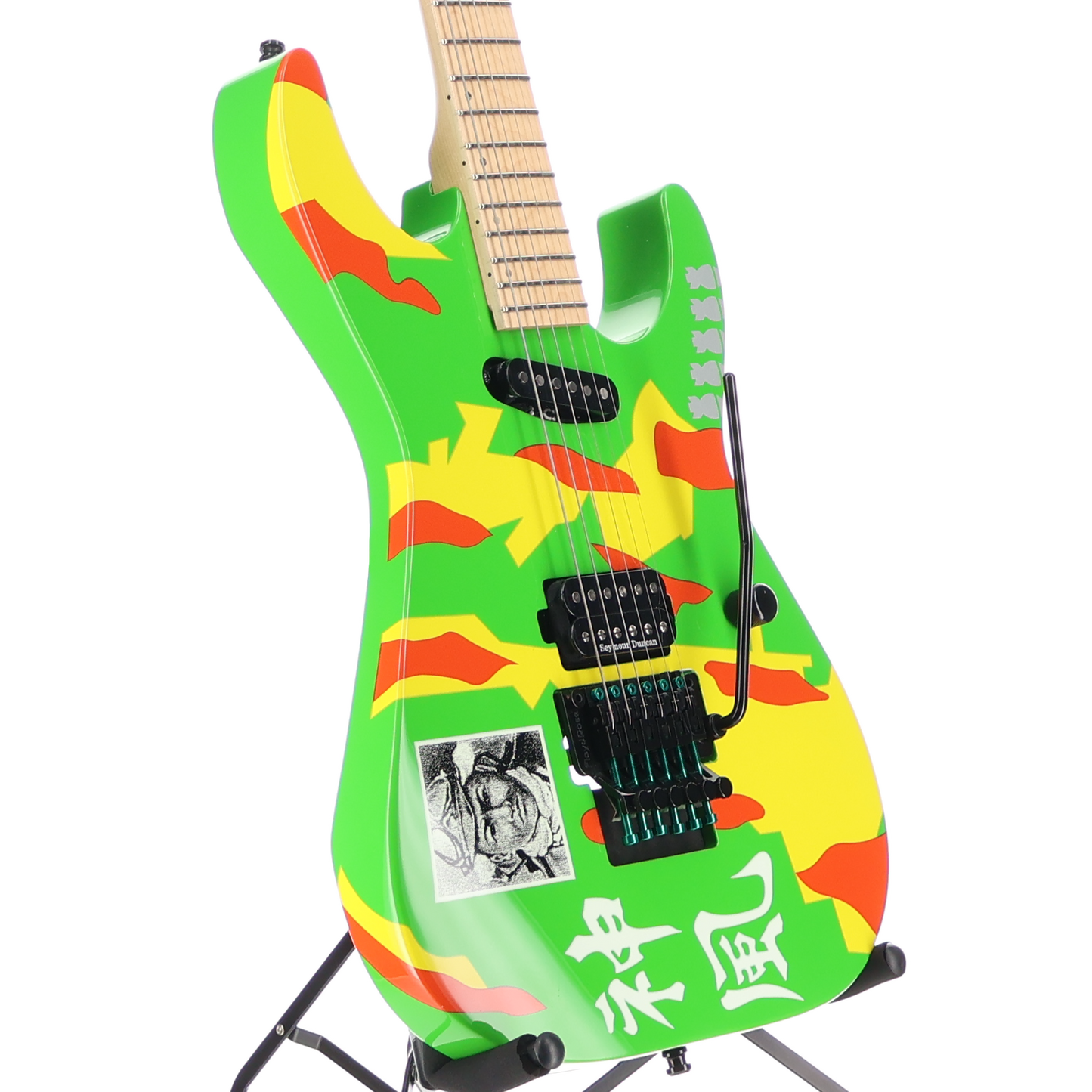 ESP GL-KAMI4 Kamikaze Green 1980 Electric Guitar (RC2) (31095)