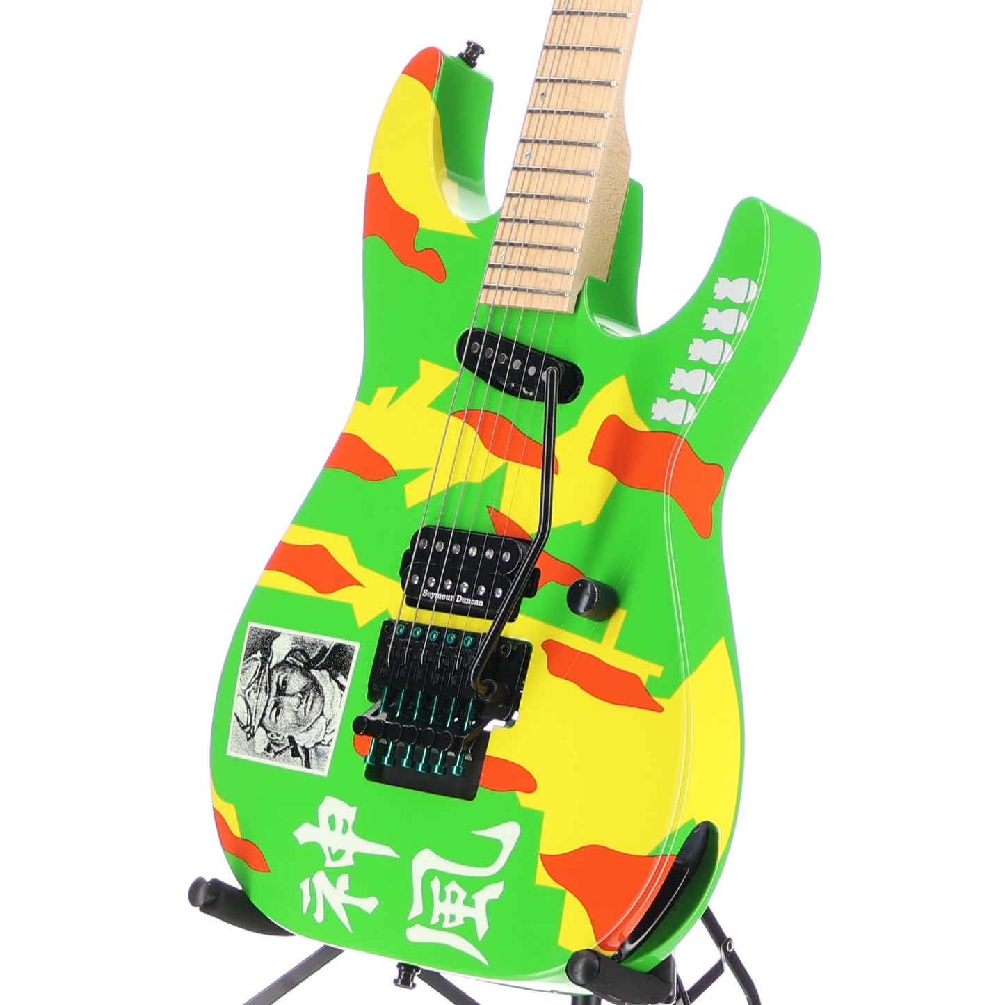ESP GL-KAMI4 Kamikaze Green 1980 Electric Guitar (RC2) (31095)