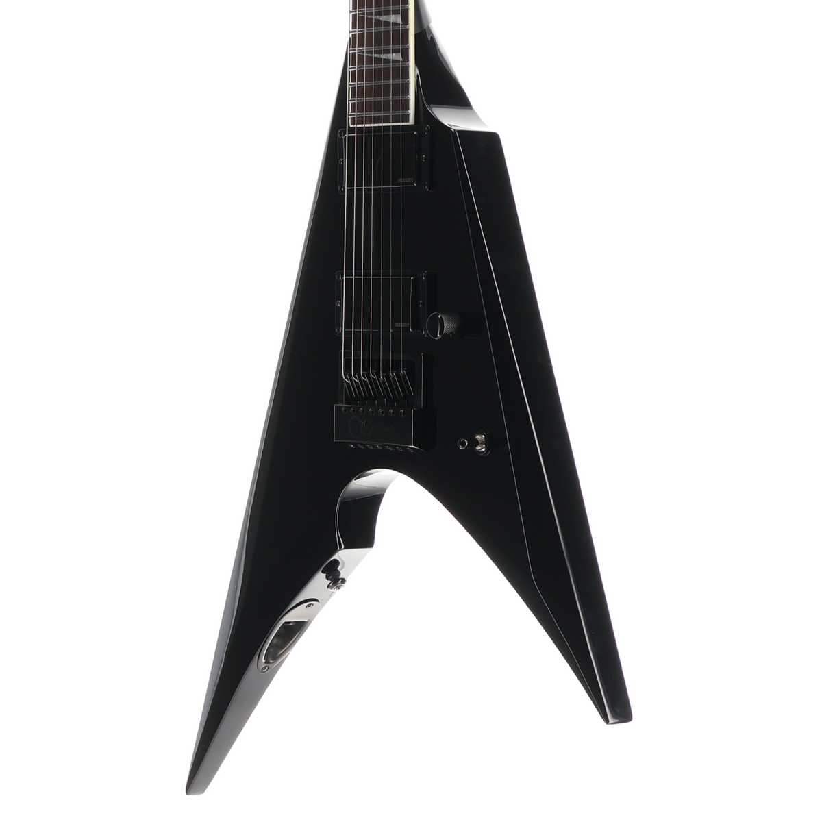 LTD EC-1007 Baritone Electric Guitar Evertune Black (V2) (21643)
