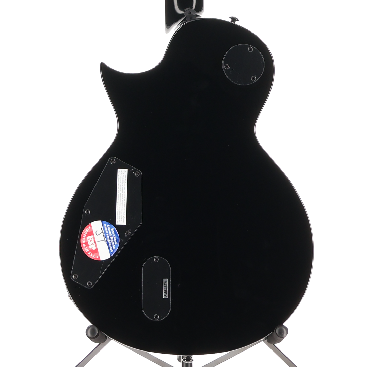 LTD EC-1000T Quilted Maple Electric Guitar - Charcoal Burst (M11) (81101)