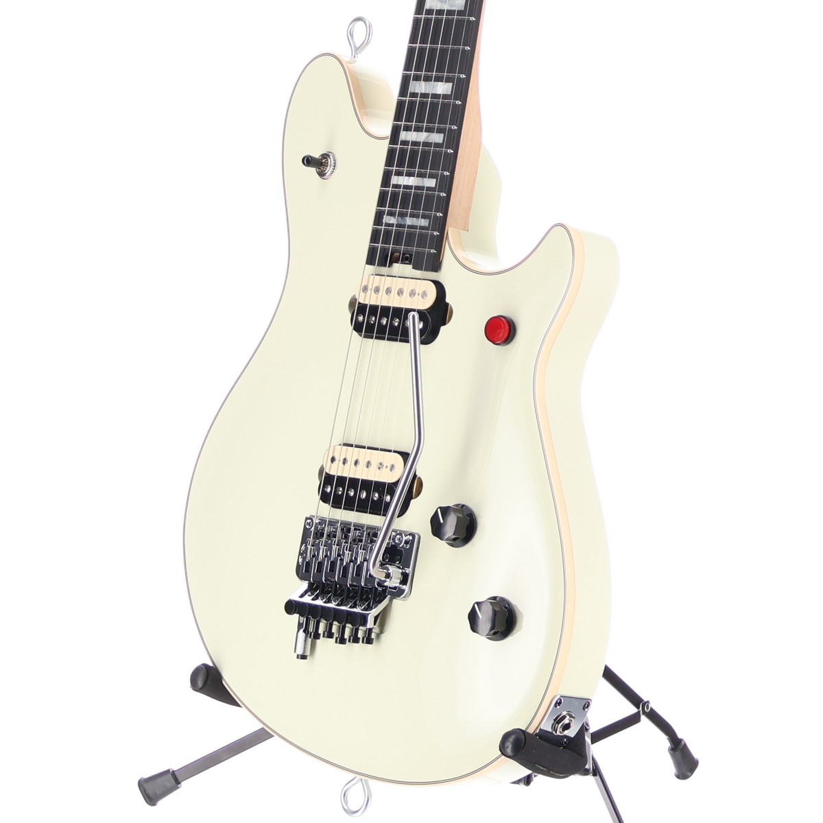 EVH Custom Shop Wolfgang USA Edward Van Halen Signature, Ebony Fingerboard, Ivory (M8) (2501A)