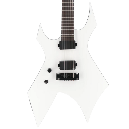 Warlock Prophecy with Quad Bridge Left- Handed - Matte White (F12) (60006)