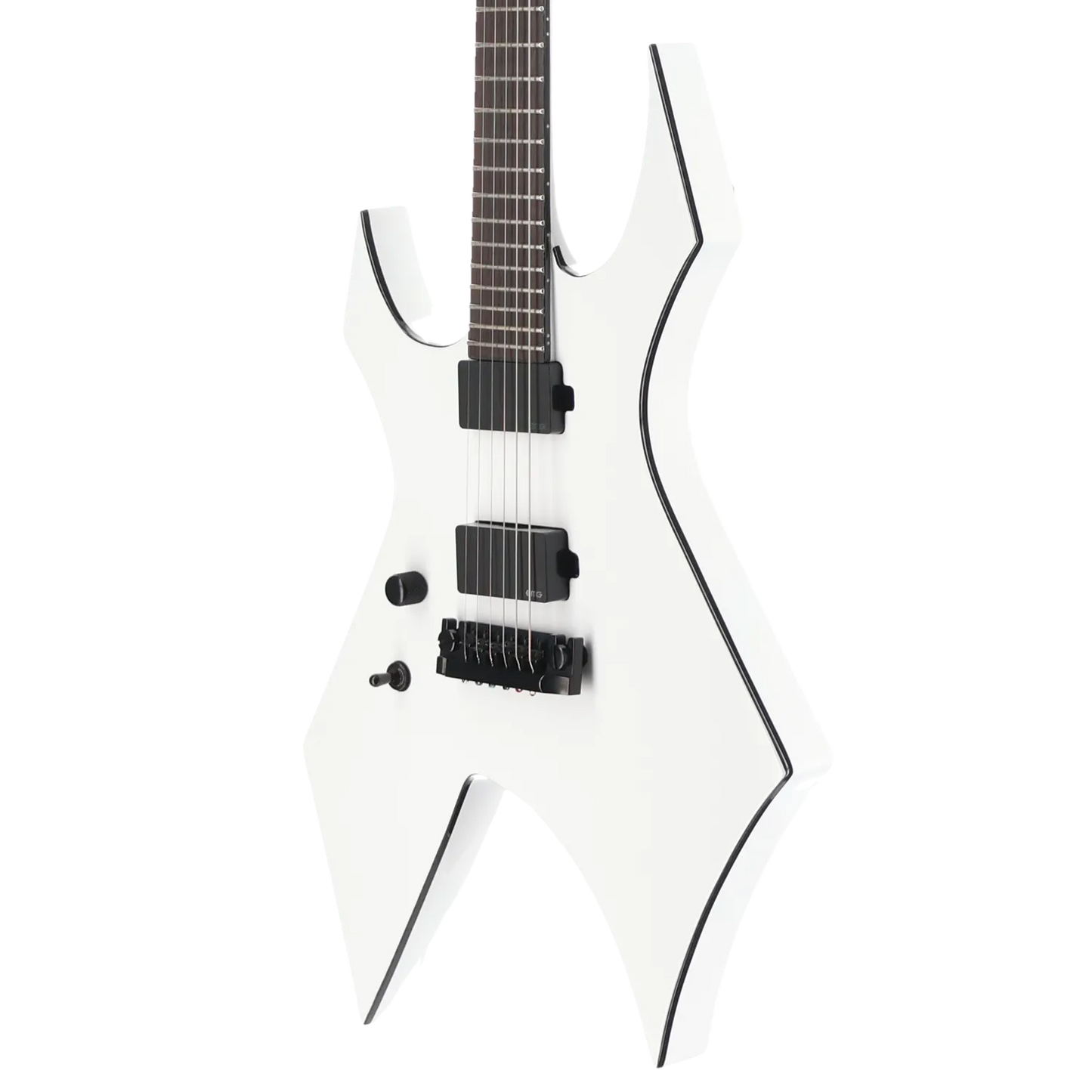 Warlock Prophecy with Quad Bridge Left- Handed - Matte White (J10) (60124)