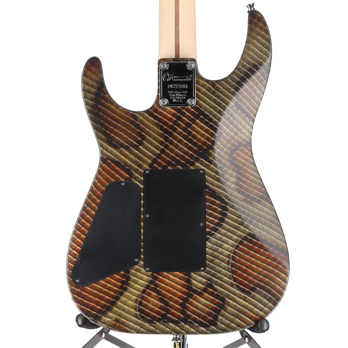 Warren DeMartini Signature Pro-Mod Snake, Maple Fingerboard, Snakeskin (AA10) (21536)