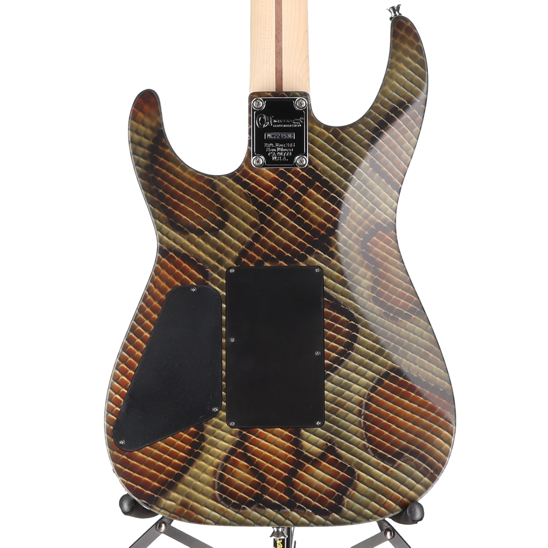 Warren DeMartini Signature Pro-Mod Snake, Maple Fingerboard, Snakeskin (AA10) (21536)