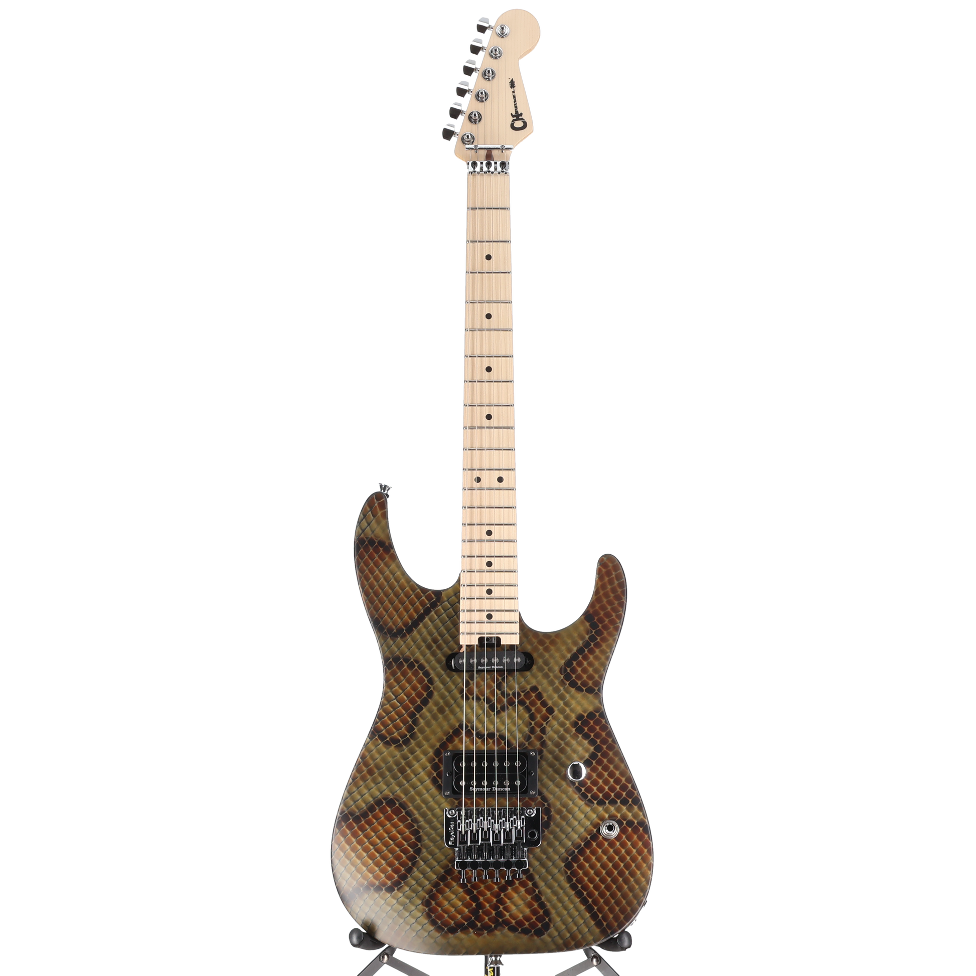 Warren DeMartini Signature Pro-Mod Snake, Maple Fingerboard, Snakeskin (AA10) (21536)