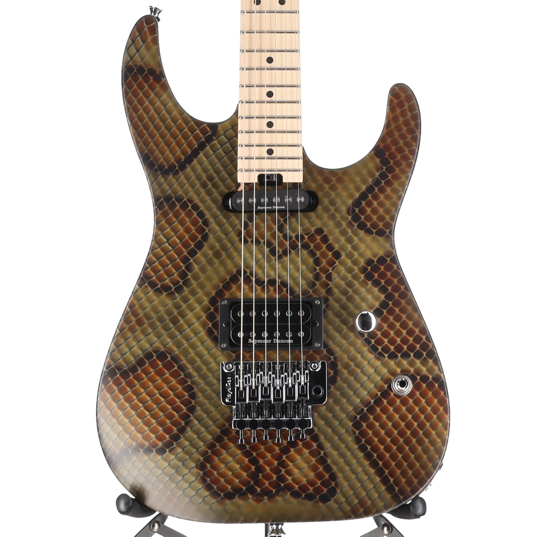 Warren DeMartini Signature Pro-Mod Snake, Maple Fingerboard, Snakeskin (AA10) (21536)