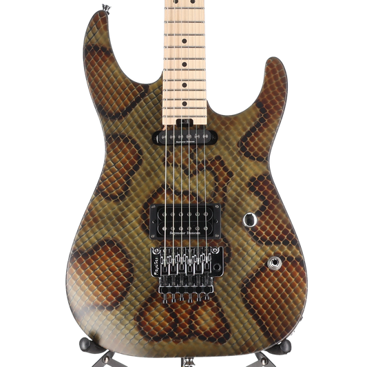 Warren DeMartini Signature Pro-Mod Snake, Maple Fingerboard, Snakeskin (AA10) (21536)
