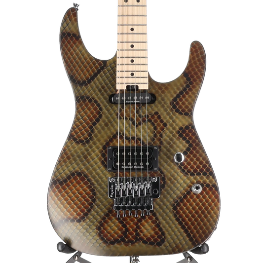 Warren DeMartini Signature Pro-Mod Snake, Maple Fingerboard, Snakeskin (AA10) (21536)