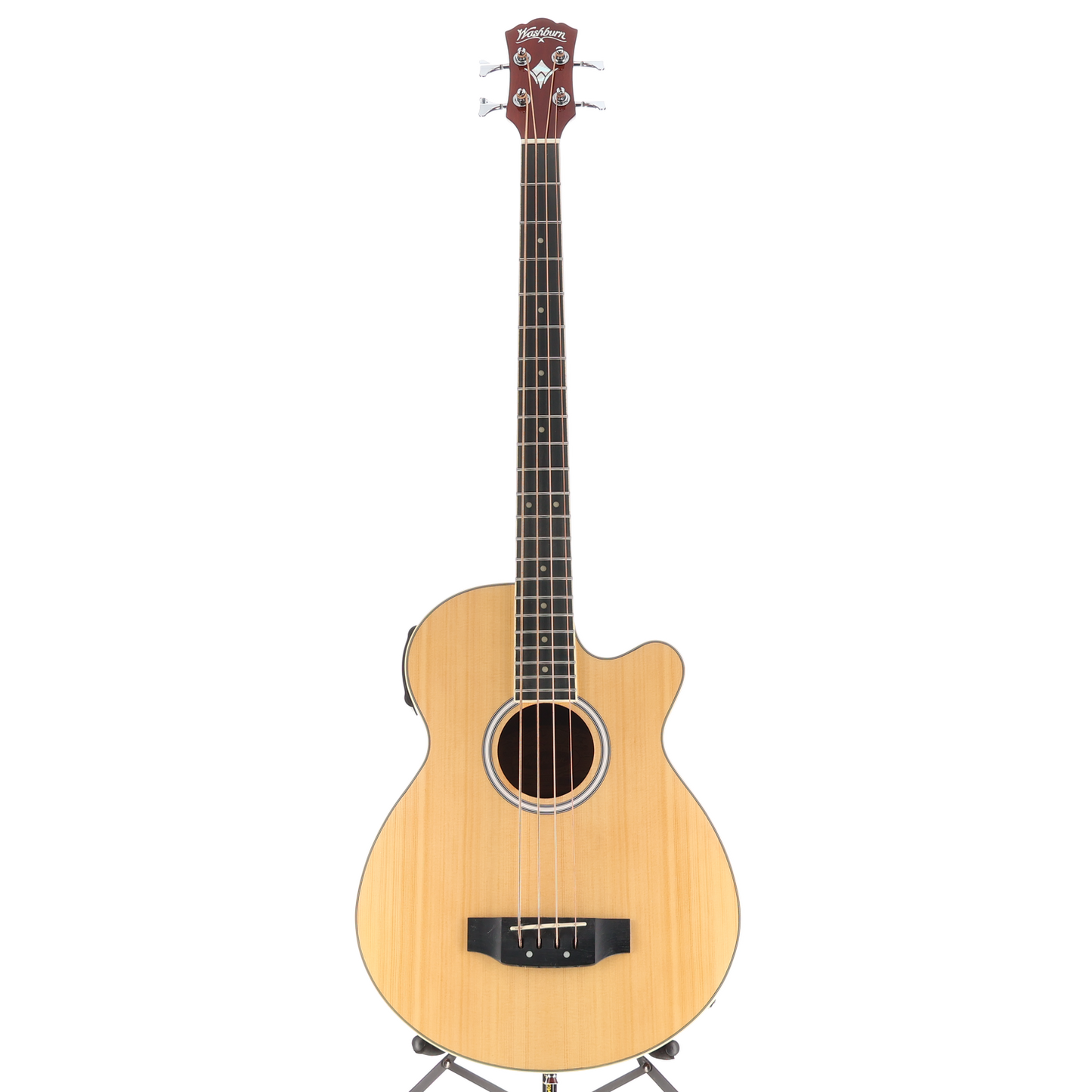 Washburn AB5K Acoustic Bass C/E 32" Scale - Spruce Top - Natural (-AB5K)