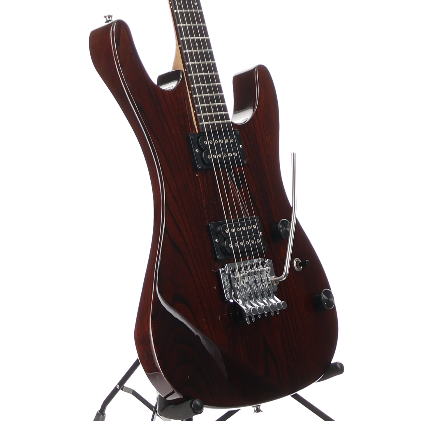 Westone X-1220 Anniversary Edition Electric Guitar Transparent Walnut - Matsumoku Japan 1987 (U8) (70101)