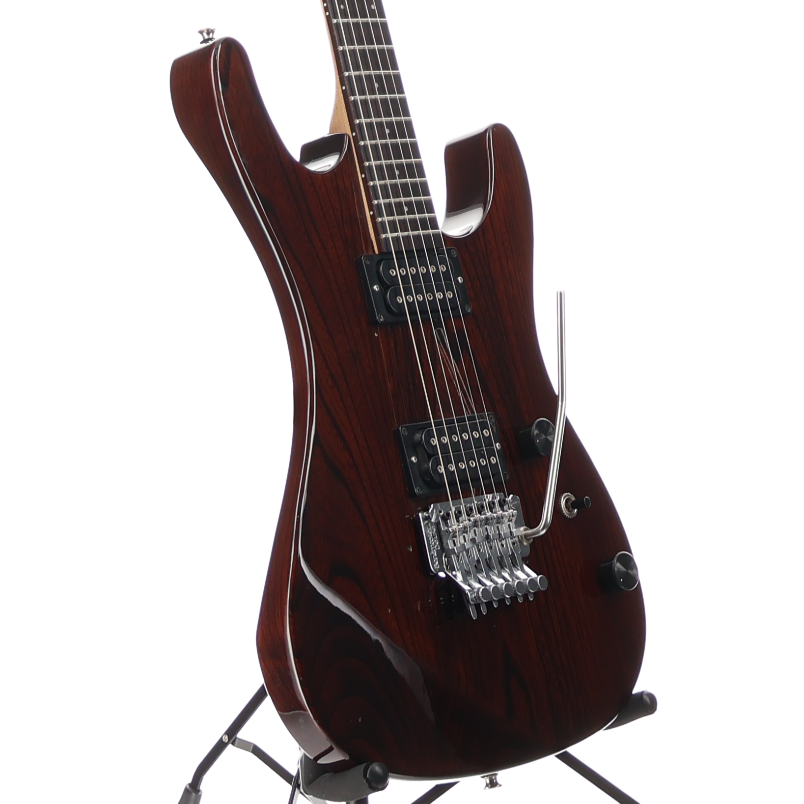 Westone X-1220 Anniversary Edition Electric Guitar Transparent Walnut - Matsumoku Japan 1987 (U8) (70101)