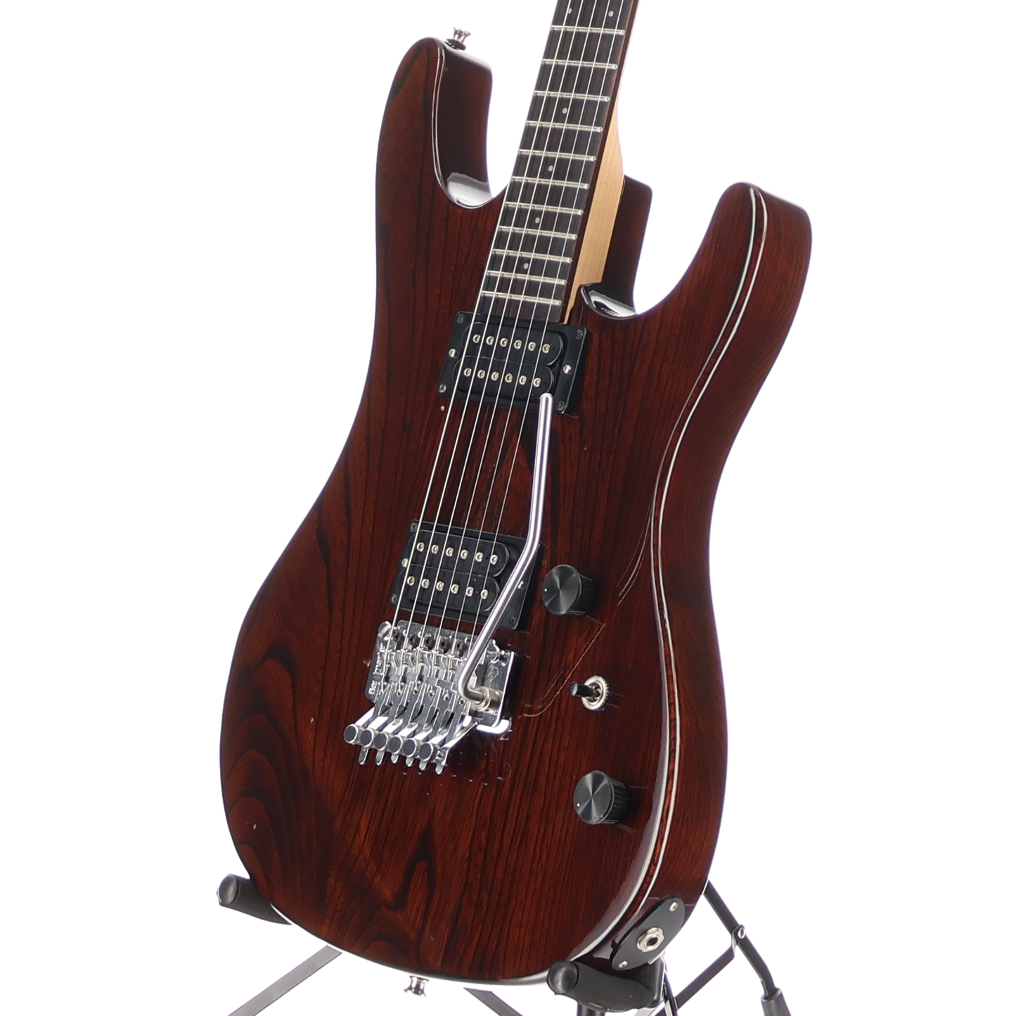 Westone X-1220 Anniversary Edition Electric Guitar Transparent Walnut - Matsumoku Japan 1987 (U8) (70101)