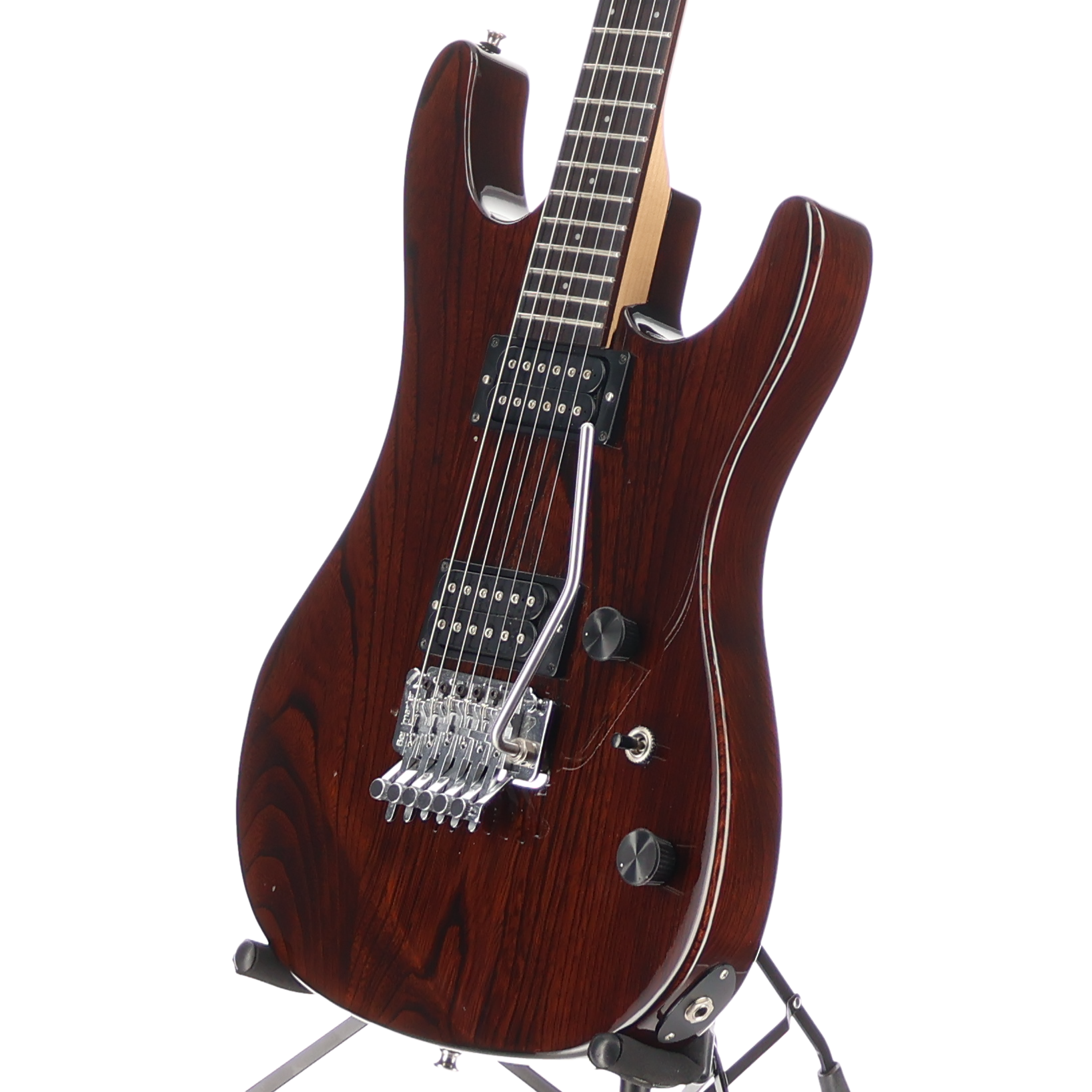 Westone X-1220 Anniversary Edition Electric Guitar Transparent Walnut - Matsumoku Japan 1987 (U8) (70101)