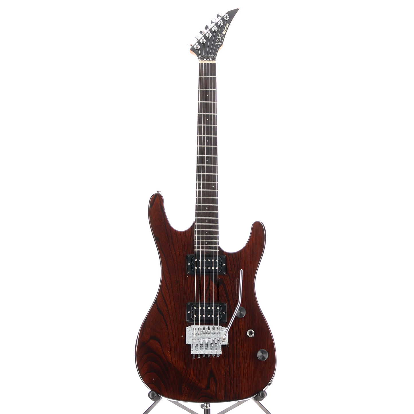 Westone X-1220 Anniversary Edition Electric Guitar Transparent Walnut - Matsumoku Japan 1987 (U8) (70101)
