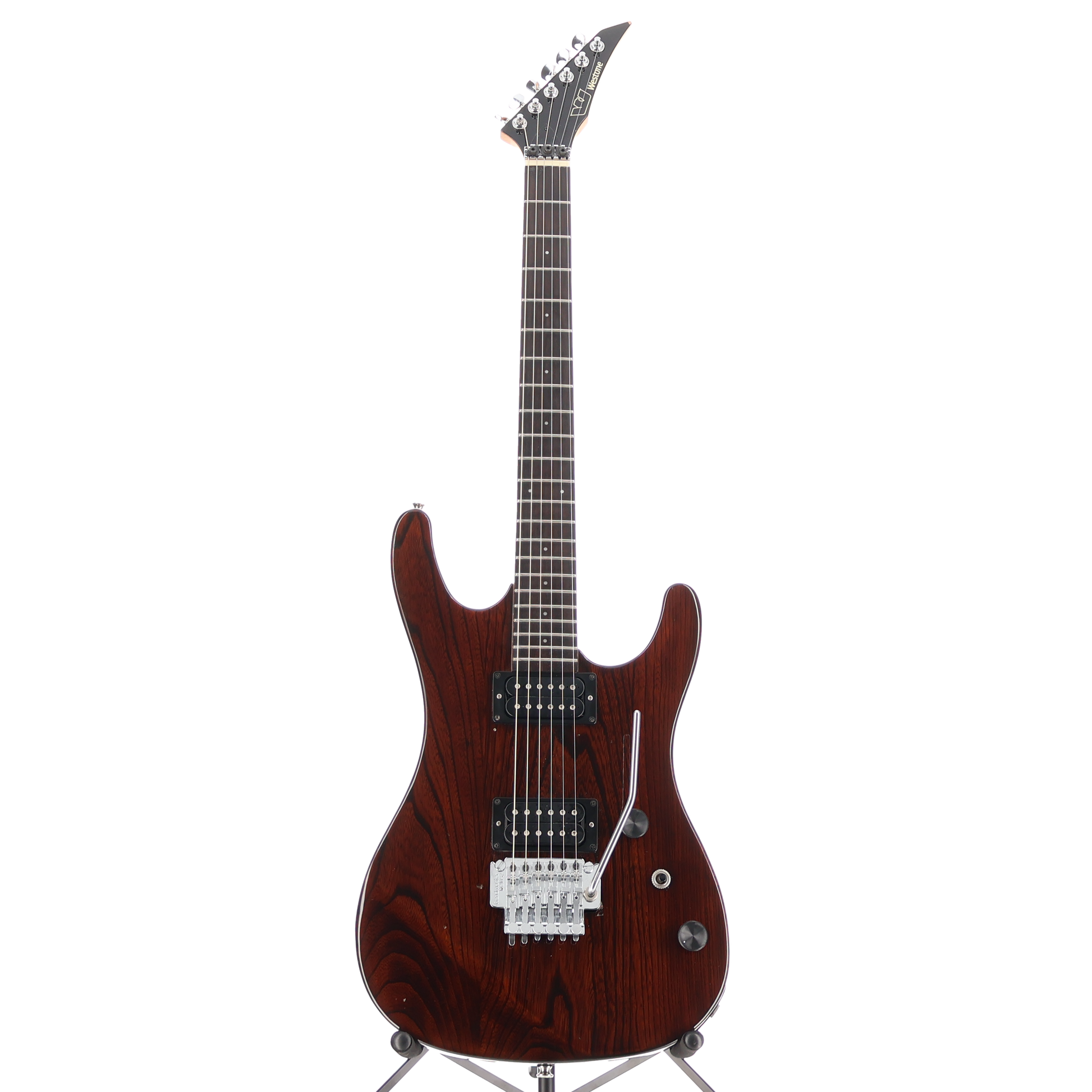 Westone X-1220 Anniversary Edition Electric Guitar Transparent Walnut - Matsumoku Japan 1987 (U8) (70101)
