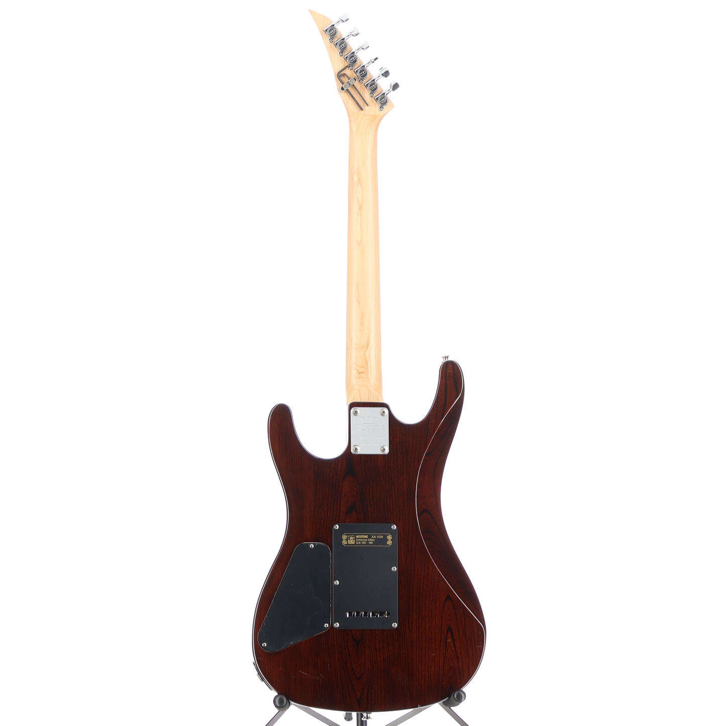 Westone X-1220 Anniversary Edition Electric Guitar Transparent Walnut - Matsumoku Japan 1987 (U8) (70101)