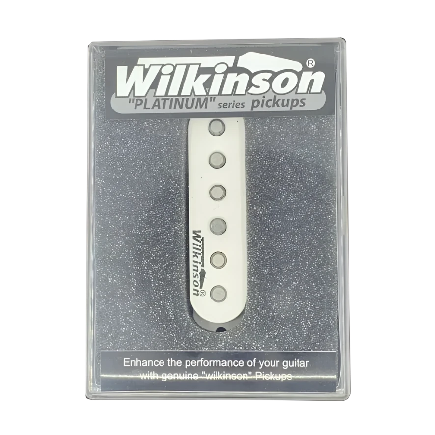 Wilkinson WVSB Bridge Single-Coil - White