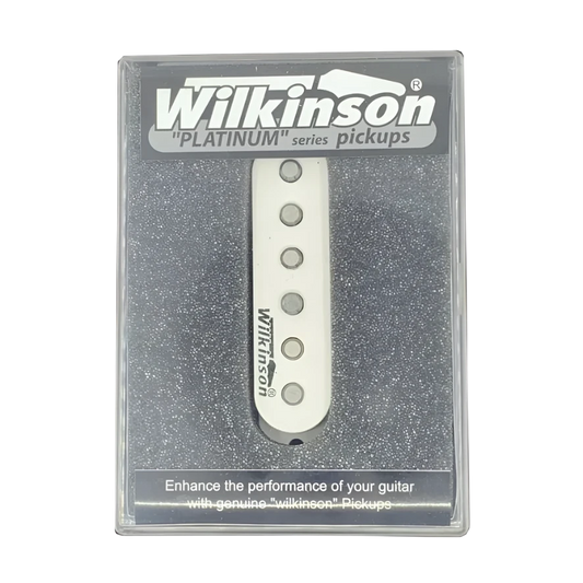 Wilkinson WVSB Bridge Single-Coil - White