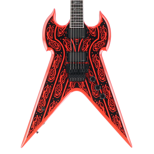 Wylde Audio Warhammer FR Norse Dragon - Pinstripe Red (B4) (09034)