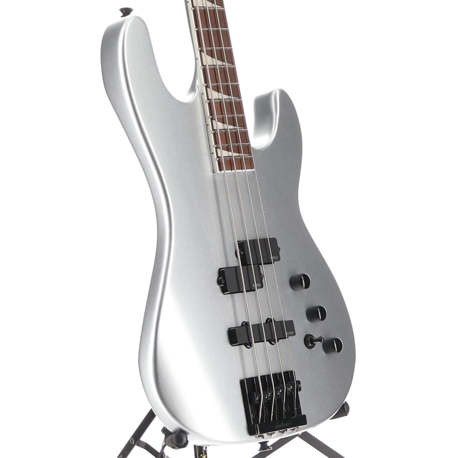 X Series Signature David Ellefson 30th Anniversary Concert Bass CBX IV, Laurel Fingerboard, Quicksilver (SR) (24395)