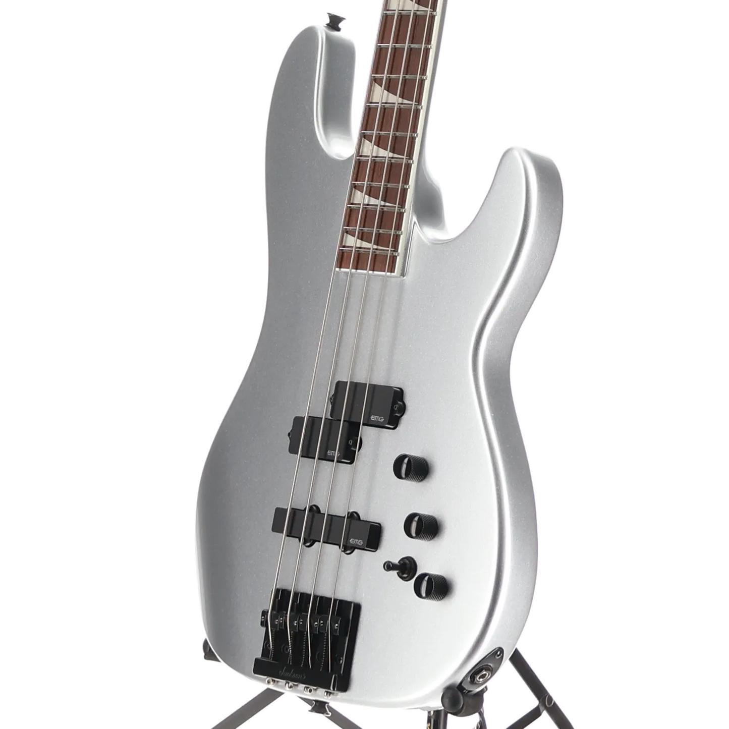 X Series Signature David Ellefson 30th Anniversary Concert Bass CBX IV, Laurel Fingerboard, Quicksilver (SR) (24395)