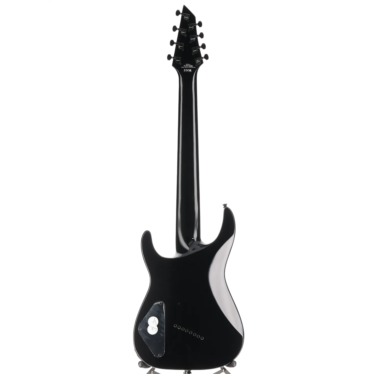 X Series Soloist Arch Top SLATX8Q MS, Laurel Fingerboard, Multi-Scale, Transparent Black Burst (RP) (04585)