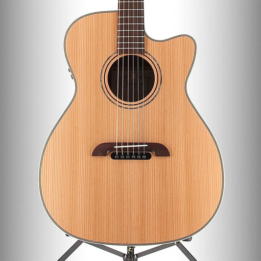 Yairi Stage Folk/OM A/E Cutaway - Natural Satin (A12) (29007)