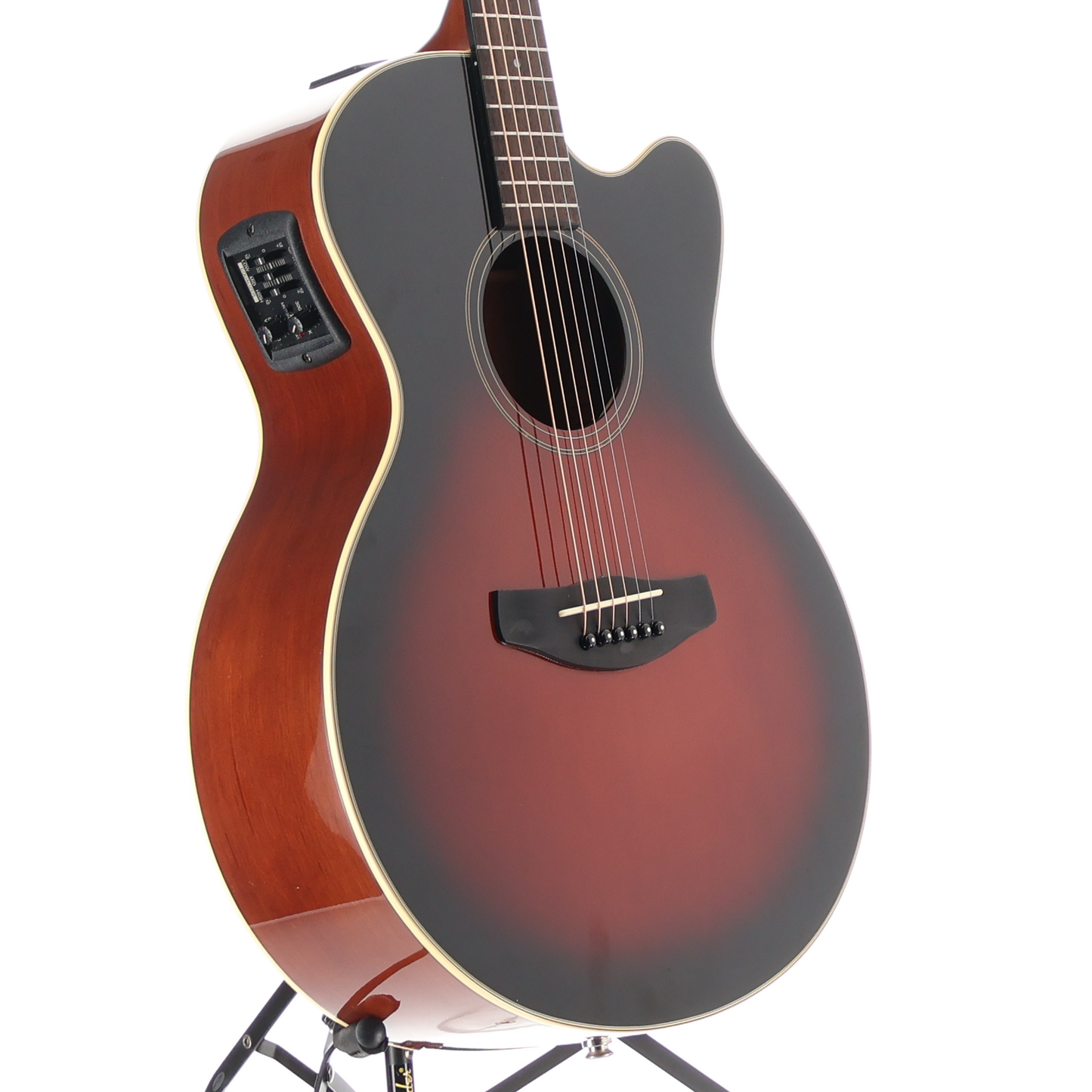 Yamaha CPX-5-VS Compas Series Acoustic-Electric Guitar Violin Sunburst w/ SKB case, Plays Great (RC2) (67034)