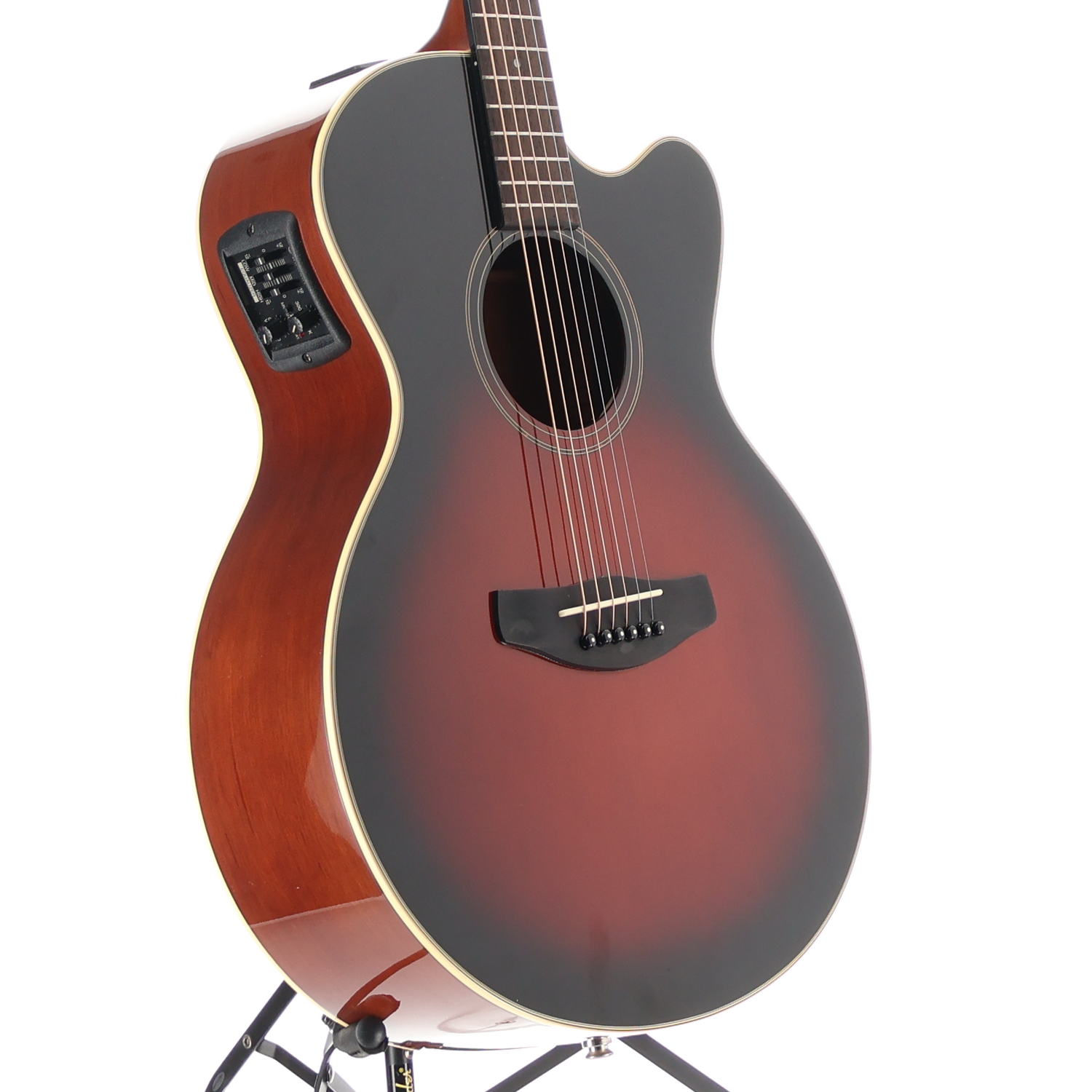 Yamaha CPX-5-VS Compas Series Acoustic-Electric Guitar Violin Sunburst w/ SKB case, Plays Great (RC2) (67034)