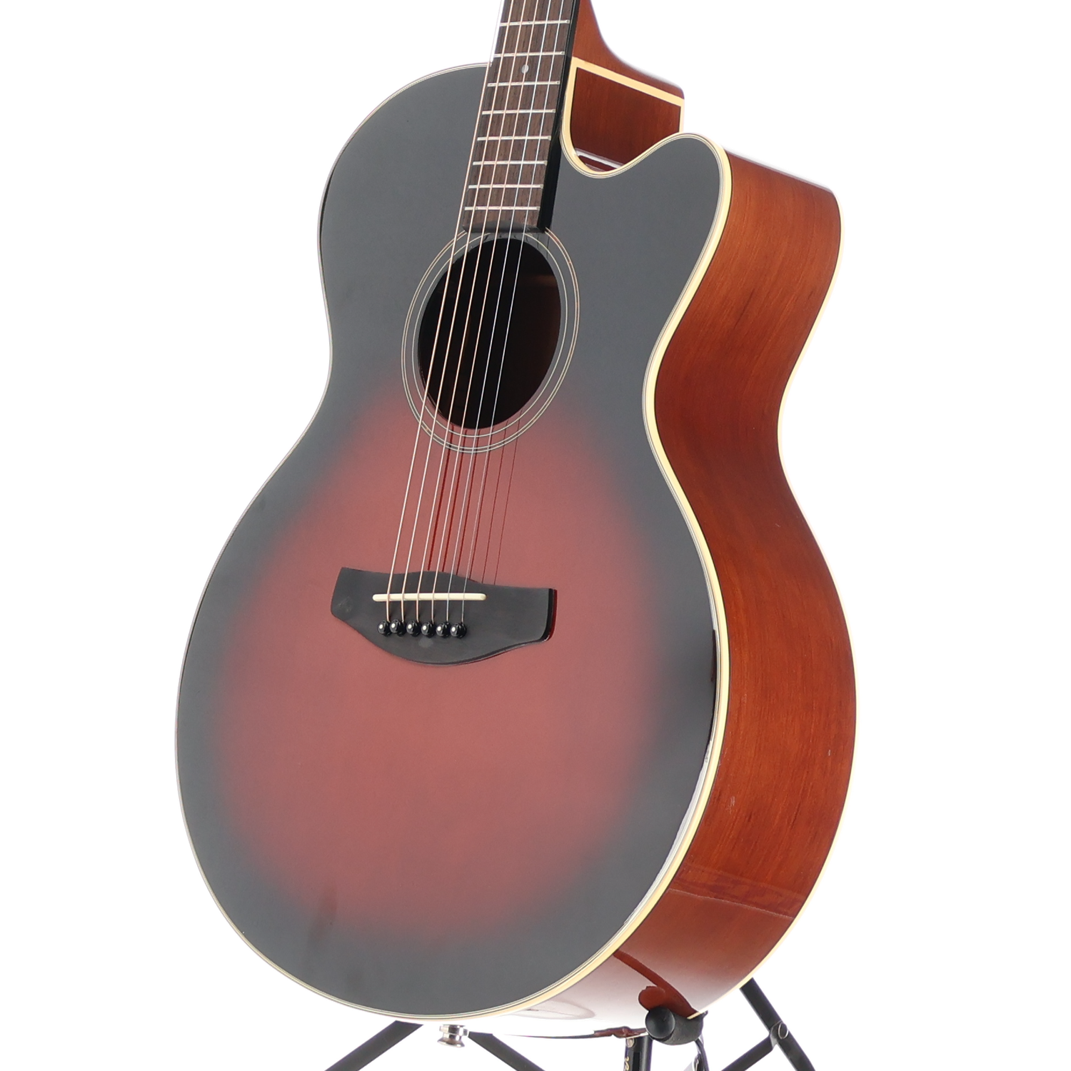 Yamaha CPX-5-VS Compas Series Acoustic-Electric Guitar Violin Sunburst w/ SKB case, Plays Great (RC2) (67034)