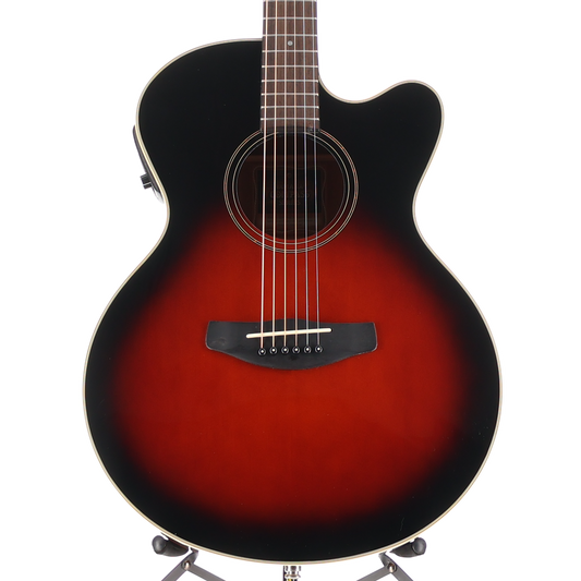Yamaha CPX-5-VS Compas Series Acoustic-Electric Guitar Violin Sunburst w/ SKB case, Plays Great (RC2) (67034)